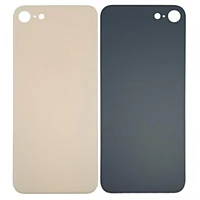 Apple iPhone 8 - Replacement Back , Rear Glass Big Hole Camera - Gold