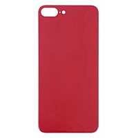 Apple iPhone 8 Plus - Replacement Back , Rear Glass Big Hole Camera - Red