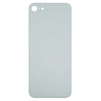 Apple iPhone 8 - Replacement Back , Rear Glass Big Hole Camera - White