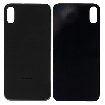 Apple iPhone X - Replacement Back , Rear Glass Big Hole Camera - Space Grey
