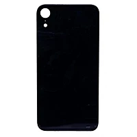 Apple iPhone XR - Replacement Back , Rear Glass Big Hole Camera - Black