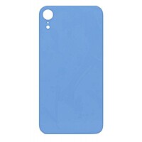 Apple iPhone XR - Replacement Back , Rear Glass Big Hole Camera - Blue
