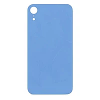 Apple iPhone XR - Replacement Back , Rear Glass Big Hole Camera - Blue