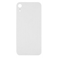 Apple iPhone XR - Replacement Back , Rear Glass Big Hole Camera - White