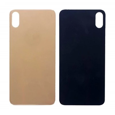 Apple iPhone XS Max - Replacement Back , Rear Glass Big Hole Camera - Gold