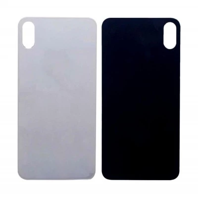 Apple iPhone XS Max - Replacement Back , Rear Glass Big Hole Camera - White