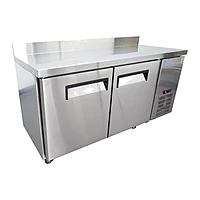 Bajomostrador refrigerado inox 2 puertas 135 × 60 cm Zine RT-15V(600) – detalle
