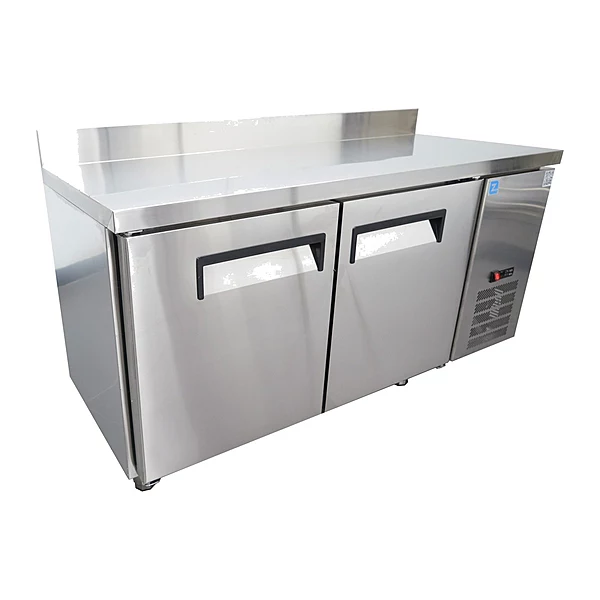 Bajomostrador refrigerado inox 2 puertas 135 × 60 cm Zine RT-15V(600) – detalle