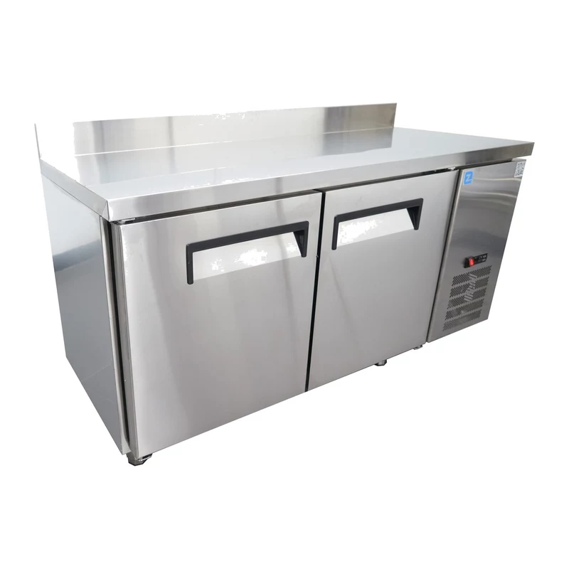 Bajomostrador refrigerado inox 2 puertas 135 × 60 cm Zine RT-15V(600) – detalle