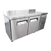 Bajomostrador refrigerado inox 2 puertas 135 × 70 cm Zine RT-15V(700) – detalle