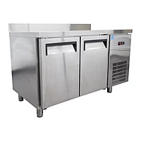Bajomostrador refrigerado inox 2 puertas 135 × 70 cm Zine RT-15V(700) – detalle