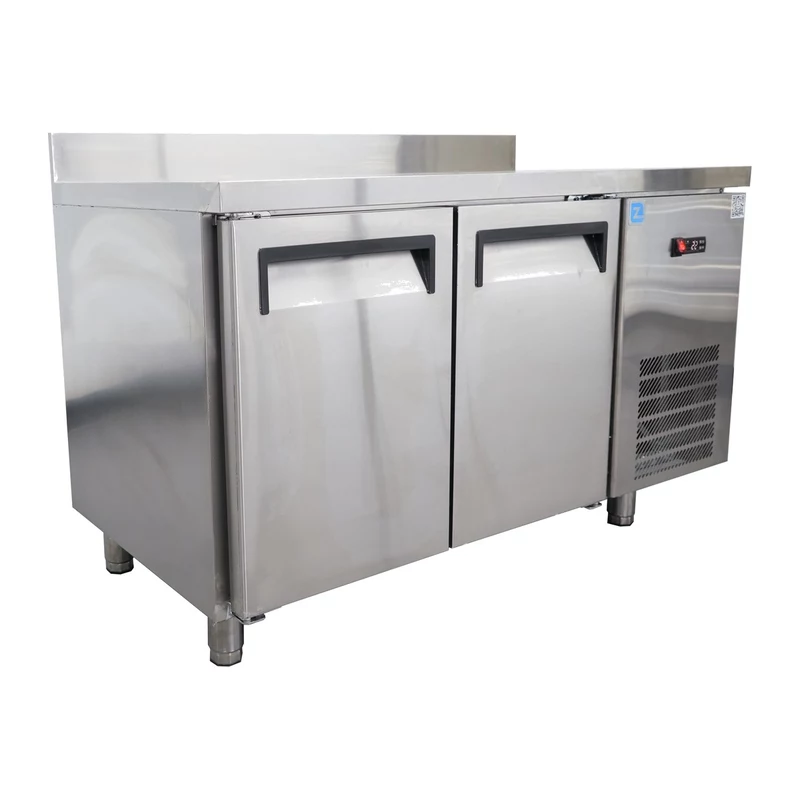 Bajomostrador refrigerado inox 2 puertas 135 × 70 cm Zine RT-15V(700) – detalle