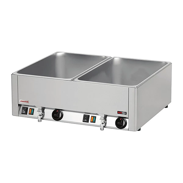 Baño maría eléctrico doble GN 1/1 Savemah BM-2L2