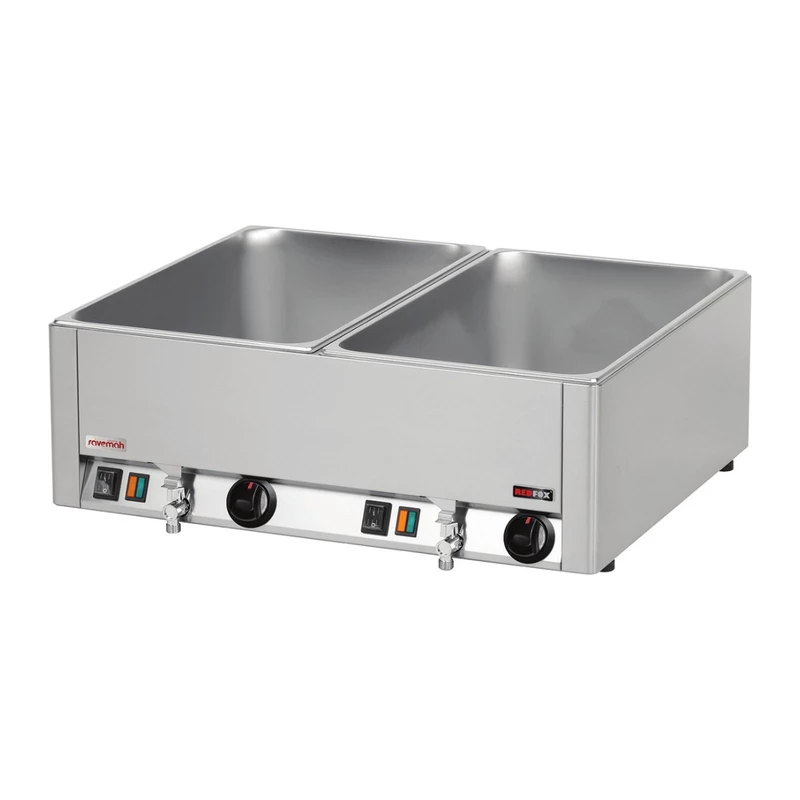 Baño maría eléctrico doble GN 1/1 Savemah BM-2L2