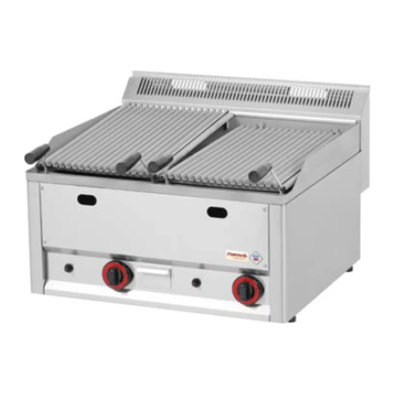 Barbacoa a gas de piedra volcánica Serie 600 Savemah GL-60 GLS