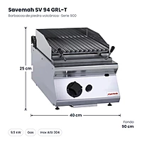 Medidas Savemah SV 94 GRL-T: 40 x 90 x 25 cm