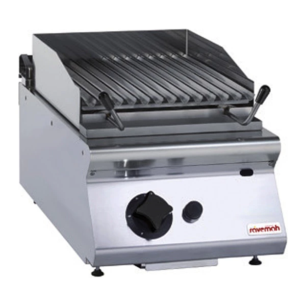 Barbacoa a gas de piedra volcánica sobremesa Savemah SV 94 GRL-T