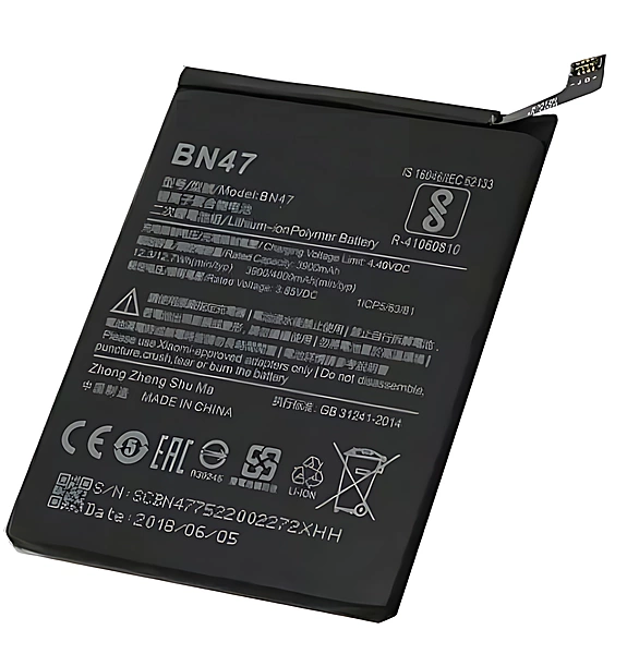 Xiaomi Redmi 6 Pro, Xiaomi Mi A2 Lite - Internal Battery Pack Replacement BN47 4000mAh