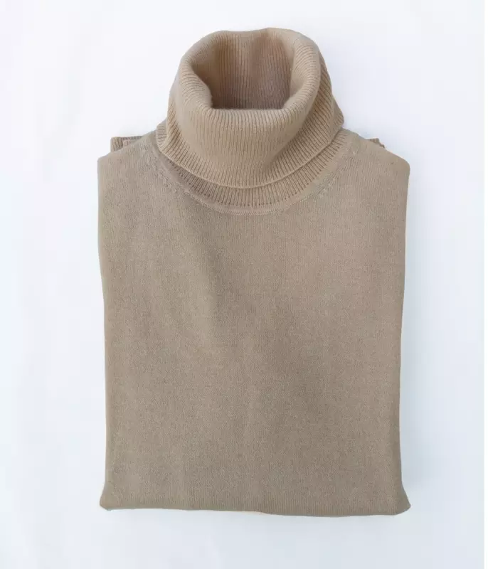 Col roulé - Homme - L - Beige