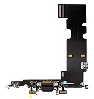 Apple iPhone 8 - Replacement Lightning Charging Port With Microphone - Black