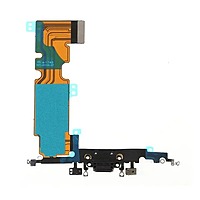 Apple iPhone 8 Plus - Replacement Charging Power Dock Flex With Main Microphone - Black