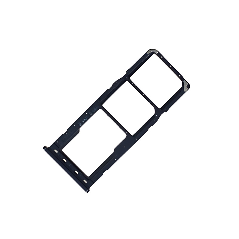 For Samsung Galaxy A20s , A207 - Replacement SIM & Micro SD Card Tray - Black