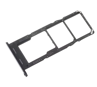 For Samsung Galaxy A24 , A245 - Replacement Dual SIM Card Tray - Black