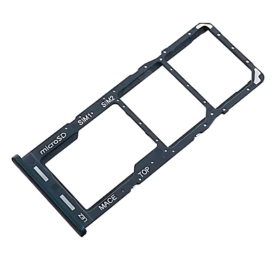 For Samsung M13 , M135 - Replacement Dual SIM & SD Card Tray - Black