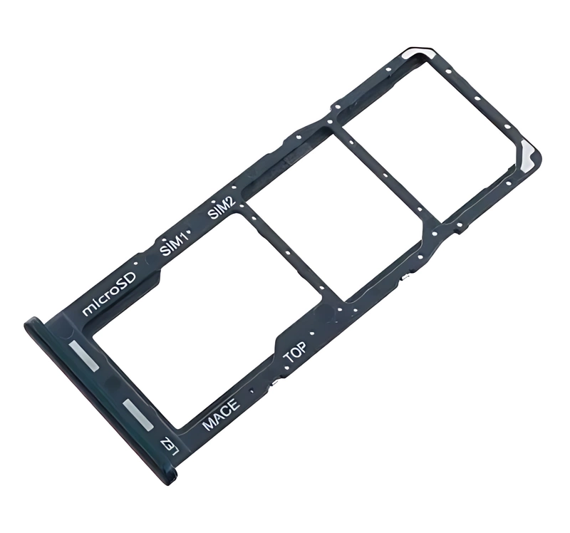 For Samsung M13 , M135 - Replacement Dual SIM & SD Card Tray - Black