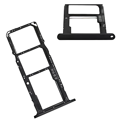 Huawei Y5 Prime 2018 - Replacement SIM Card Tray Holder - Black