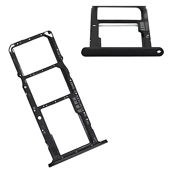 Huawei Y5 Prime 2018 - Replacement SIM Card Tray Holder - Black