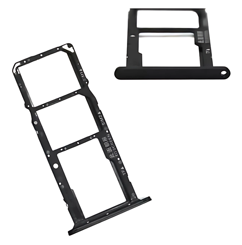Huawei Y5 Prime 2018 - Replacement SIM Card Tray Holder - Black