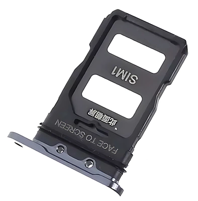 Xiaomi Mi 11 - Replacement Dual SIM Card Tray - Black