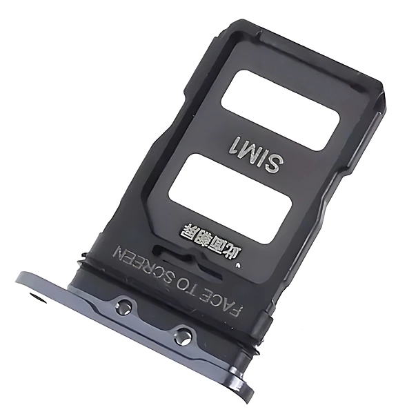 Xiaomi Mi 11 - Replacement Dual SIM Card Tray - Black