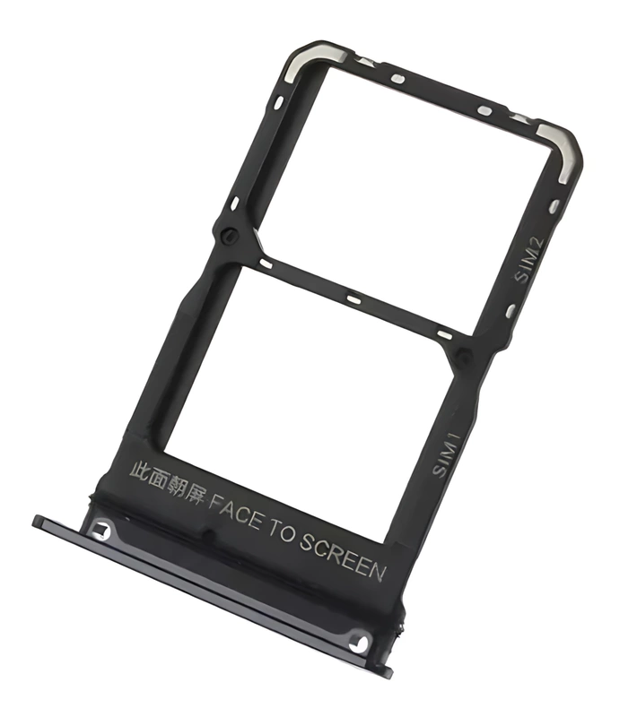 Xiaomi Mi 10 - Replacement Dual Sim Card Tray - Black