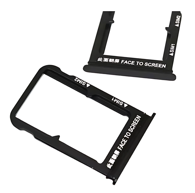Xiaomi Mi 8 - Replacement SIM Card Tray Holder - Black