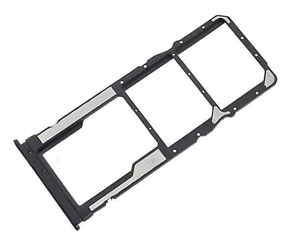 Xiaomi Redmi Note 10 - Replacement Dual SIM & SD Card Tray - Black