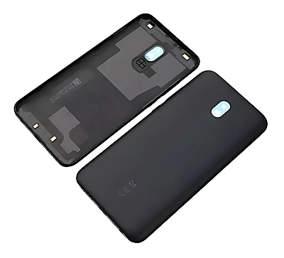 Genuine Xiaomi Redmi 8A - Replacement Battery Cover , Rear Housing With Buttons - Black - Original