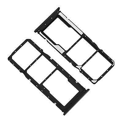 Xiaomi Redmi 8 - Replacement Dual SIM Card Tray - Black