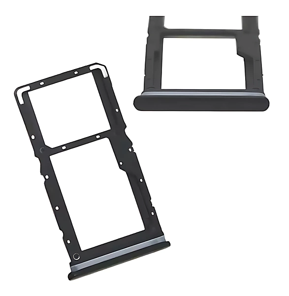 Xiaomi Redmi Note 7 - Replacement SIM & SD Card Tray Holder - Black