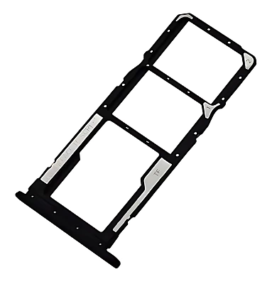 Xiaomi Redmi 7A - Replacement Dual SIM & SD Card Tray - Black