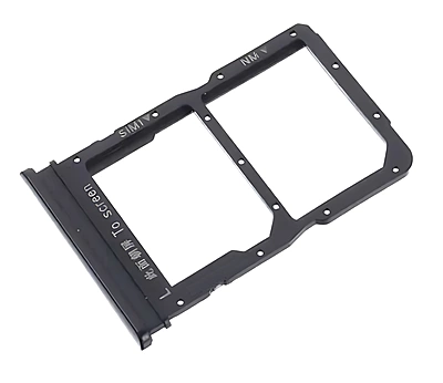 Honor 20e - Replacement Dual SIM Card Tray - Black