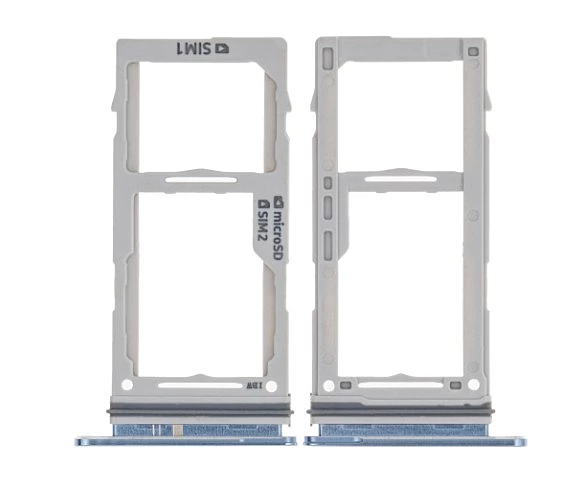 For Samsung Galaxy S10 Plus - Replacement Dual SIM , SIM & SD Card Tray - Blue