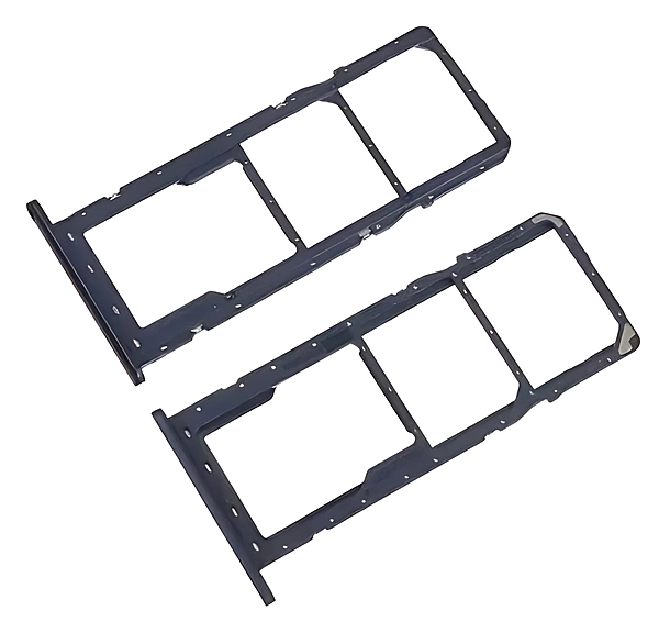For Samsung Galaxy A01 A015 , A11 A115 - Replacement Dual SIM Card Tray - Blue