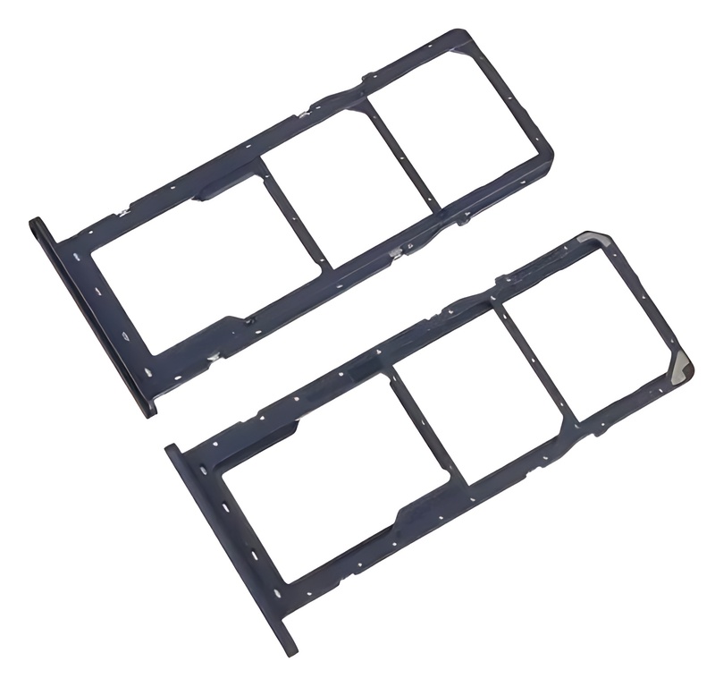 For Samsung Galaxy A01 A015 , A11 A115 - Replacement Dual SIM Card Tray - Blue
