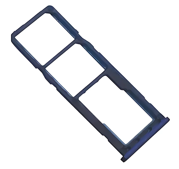 For Samsung Galaxy M10 , M105 - Replacement Dual SIM & Micro SD Card Tray - Blue