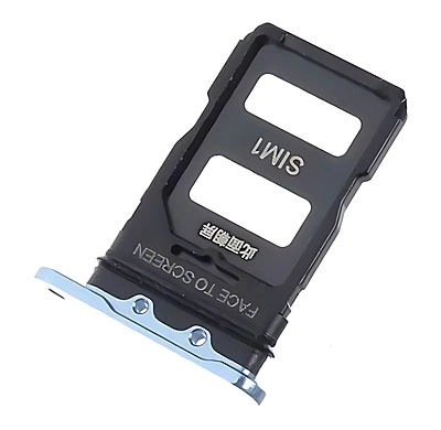 Xiaomi Mi 11 - Replacement Dual SIM Card Tray - Blue