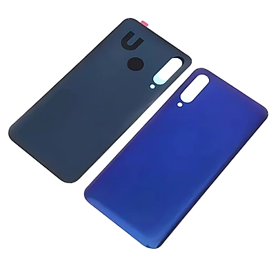 Xiaomi Mi A3 - Replacement Battery Cover , Rear Panel With Camera Lens - Blue