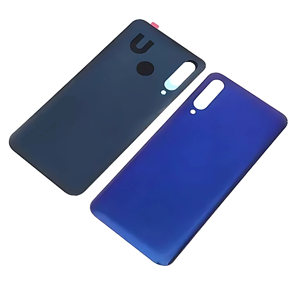 Xiaomi Mi A3 - Replacement Battery Cover , Rear Panel With Camera Lens - Blue