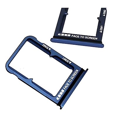 Xiaomi Mi 8 - Replacement SIM Card Tray Holder - Blue